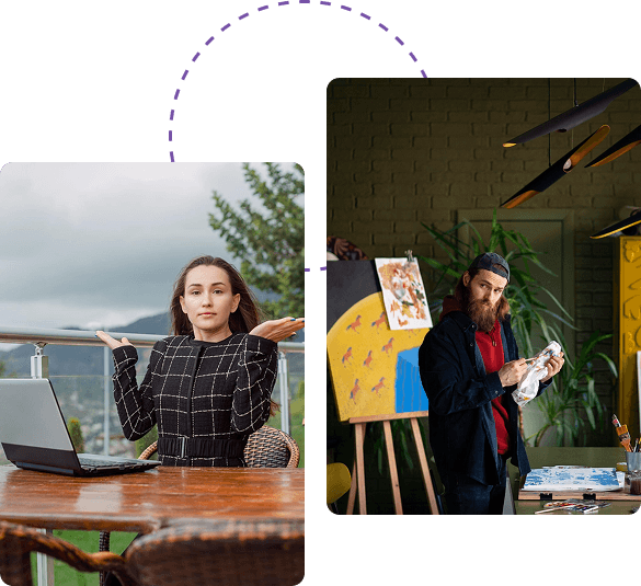 Why choose us - Professional team collaboration